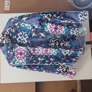 Banjo western buttondown Med